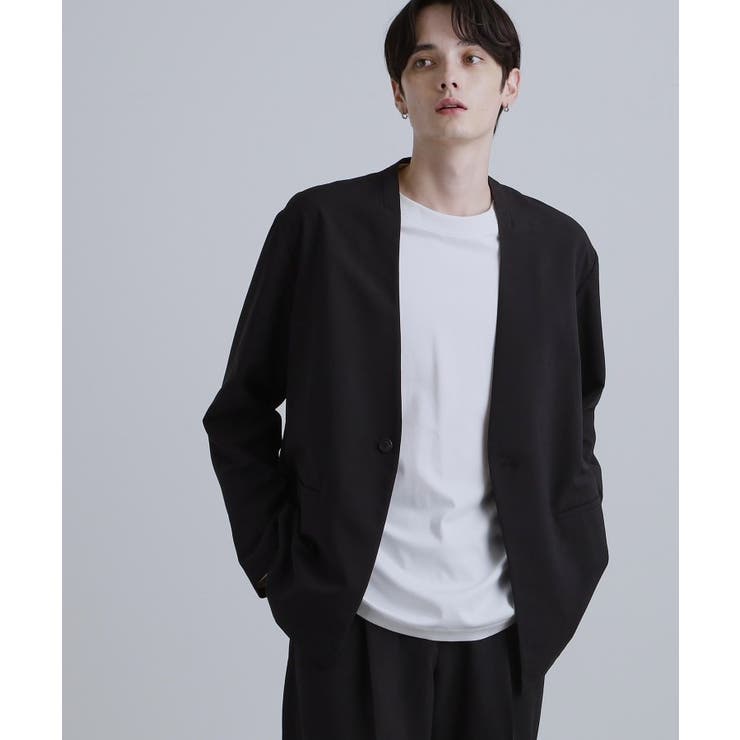 【2点セットジャケット＋パンツ】エアリードライノーカラージャケット＆スラックス | tk.TAKEO KIKUCHI | 詳細画像8 