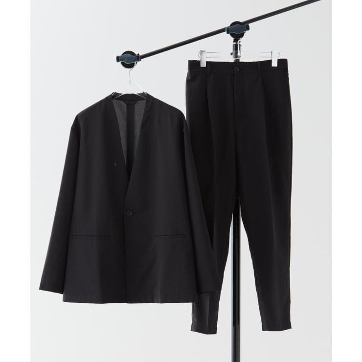 【2点セットジャケット＋パンツ】エアリードライノーカラージャケット＆スラックス | tk.TAKEO KIKUCHI | 詳細画像13 