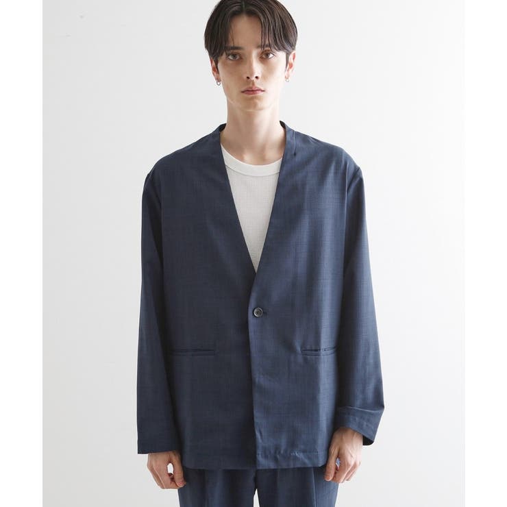 【2点セットジャケット＋パンツ】エアリードライノーカラージャケット＆スラックス | tk.TAKEO KIKUCHI | 詳細画像24 