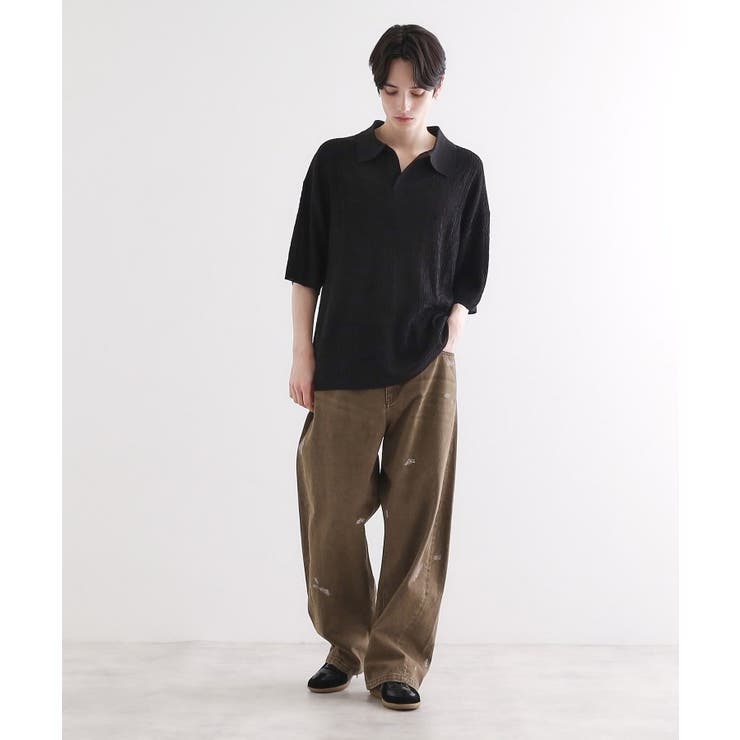 バレルシルエットパンツ（デニム＆カラーパンツ） | tk.TAKEO KIKUCHI | 詳細画像16 