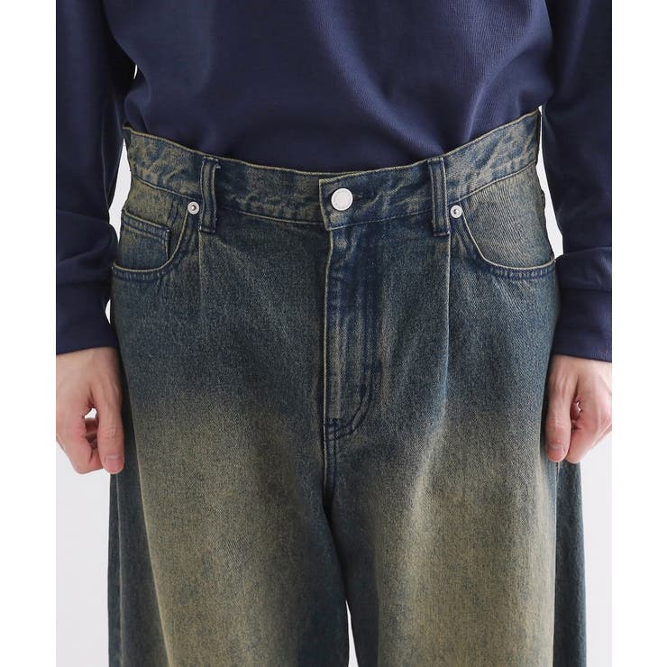 バレルシルエットパンツ（デニム＆カラーパンツ） | tk.TAKEO KIKUCHI | 詳細画像29 