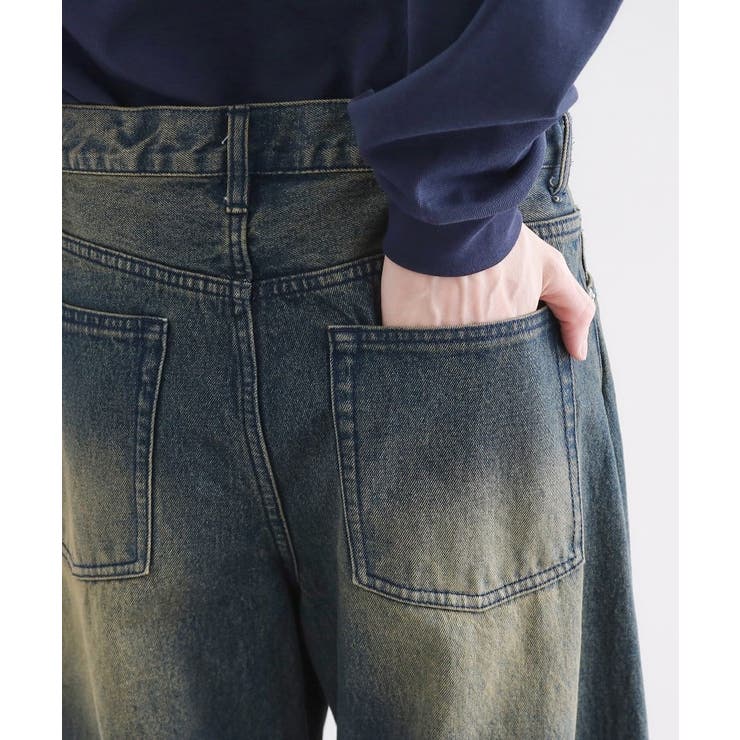 バレルシルエットパンツ（デニム＆カラーパンツ） | tk.TAKEO KIKUCHI | 詳細画像32 