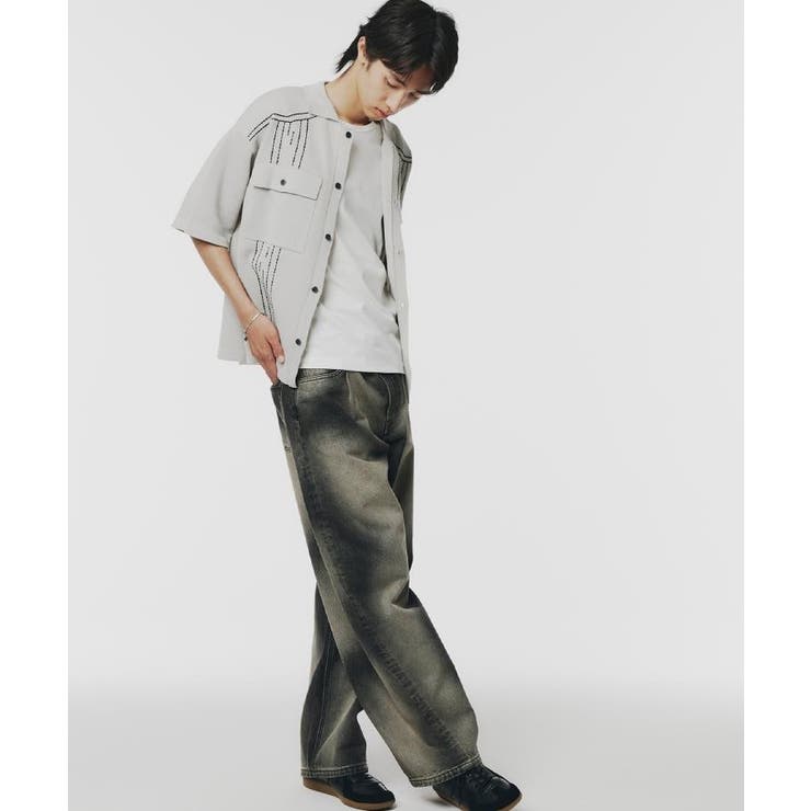 バレルシルエットパンツ（デニム＆カラーパンツ） | tk.TAKEO KIKUCHI | 詳細画像4 