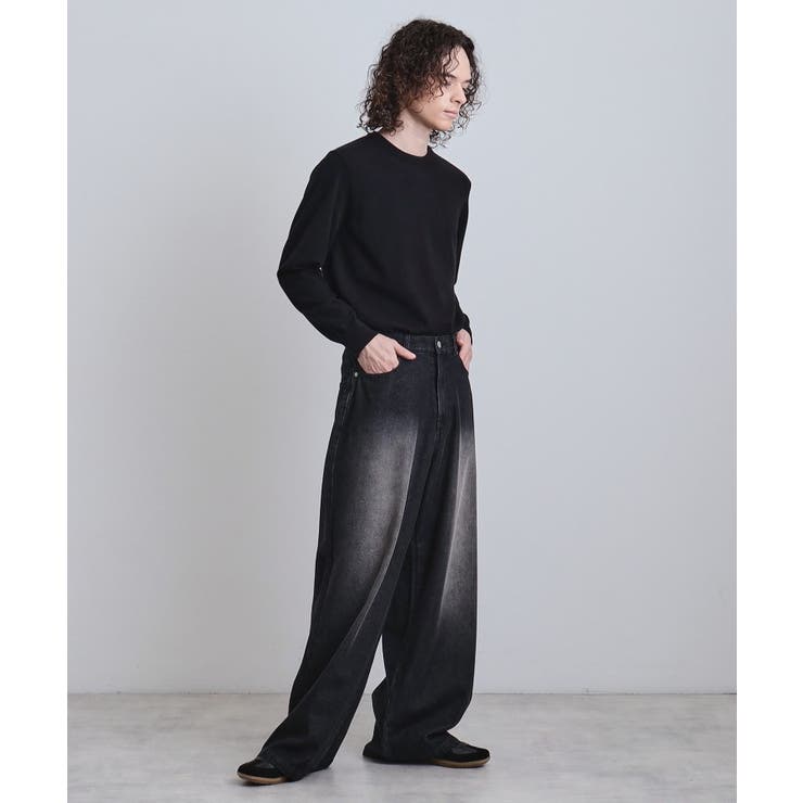 スーパーワイドバギーデニムパンツ | tk.TAKEO KIKUCHI | 詳細画像3 