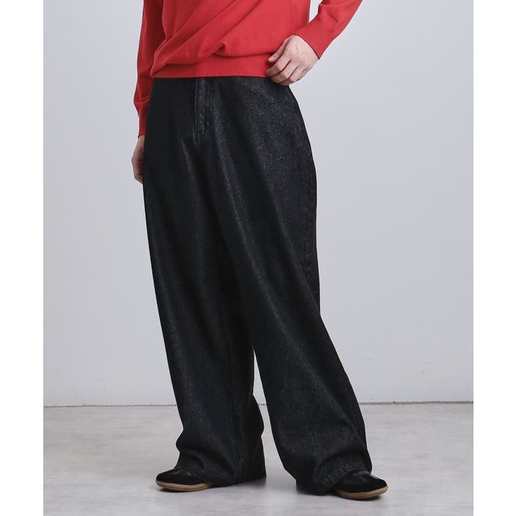 スーパーワイドバギーデニムパンツ | tk.TAKEO KIKUCHI | 詳細画像6 