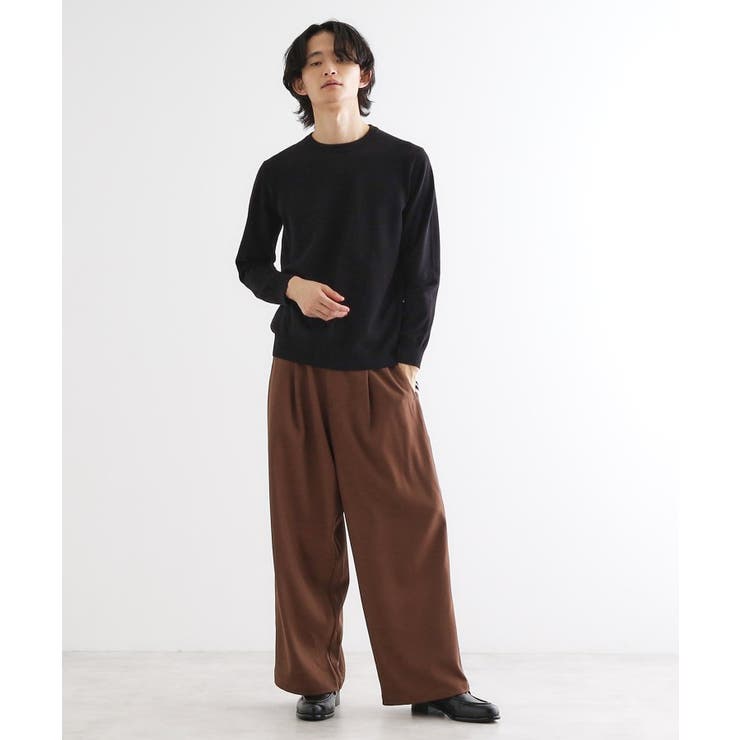 ハイゲージコンパクトニットクルー | tk.TAKEO KIKUCHI | 詳細画像12 