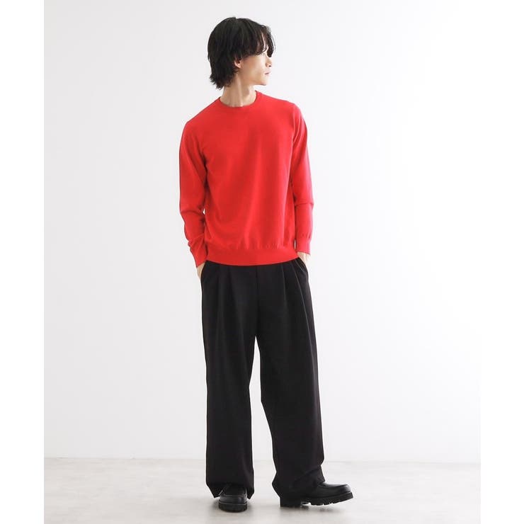 ハイゲージコンパクトニットクルー | tk.TAKEO KIKUCHI | 詳細画像18 