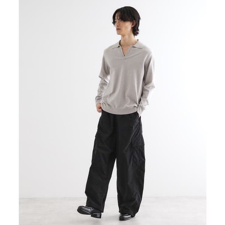 ハイゲージスキッパーコンパクトポロニット | tk.TAKEO KIKUCHI | 詳細画像3 