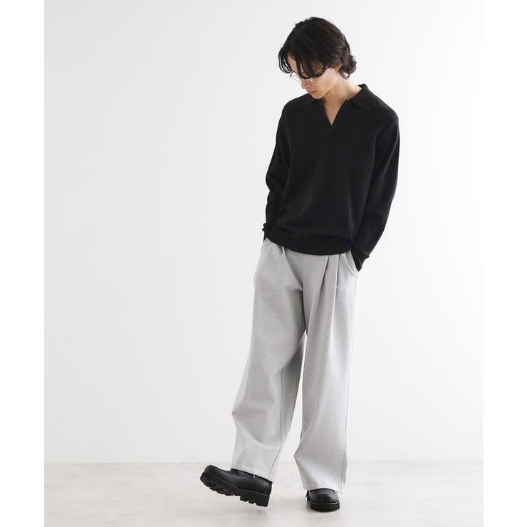 ハイゲージスキッパーコンパクトポロニット | tk.TAKEO KIKUCHI | 詳細画像8 