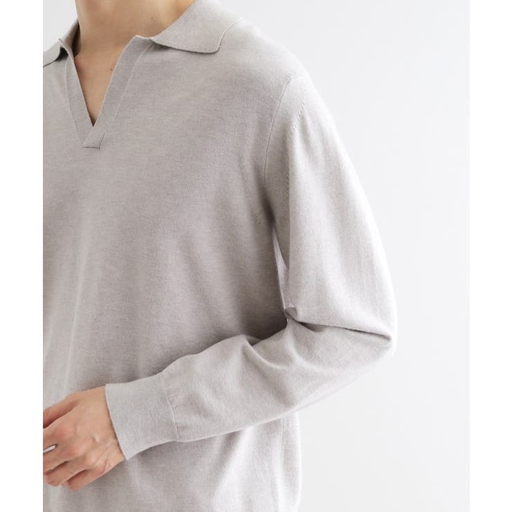 ハイゲージスキッパーコンパクトポロニット | tk.TAKEO KIKUCHI | 詳細画像24 