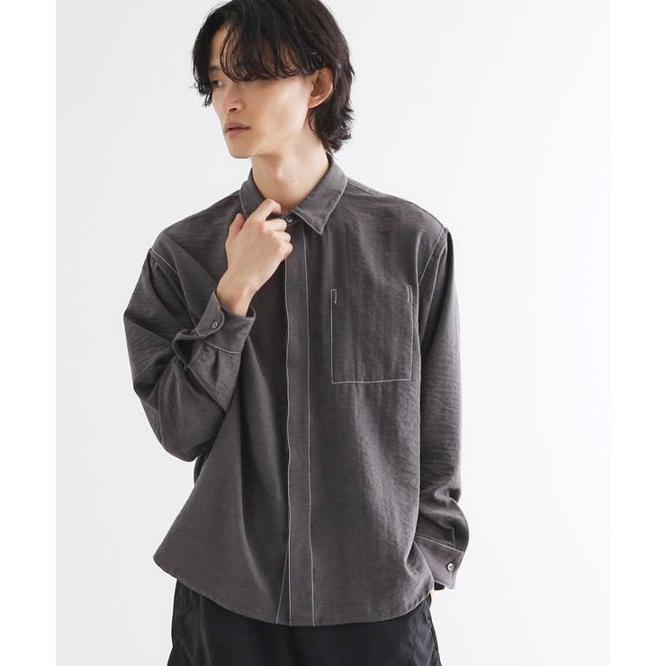 ビンテージフィブリルライクシャツ | tk.TAKEO KIKUCHI | 詳細画像2 