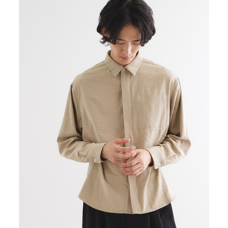 ビンテージフィブリルライクシャツ | tk.TAKEO KIKUCHI | 詳細画像6 