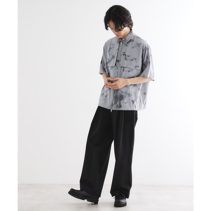 ブラープリントシャンブレーシャツアウター | tk.TAKEO KIKUCHI | 詳細画像3 