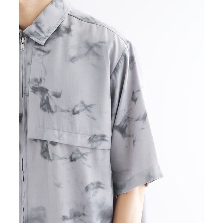 ブラープリントシャンブレーシャツアウター | tk.TAKEO KIKUCHI | 詳細画像16 