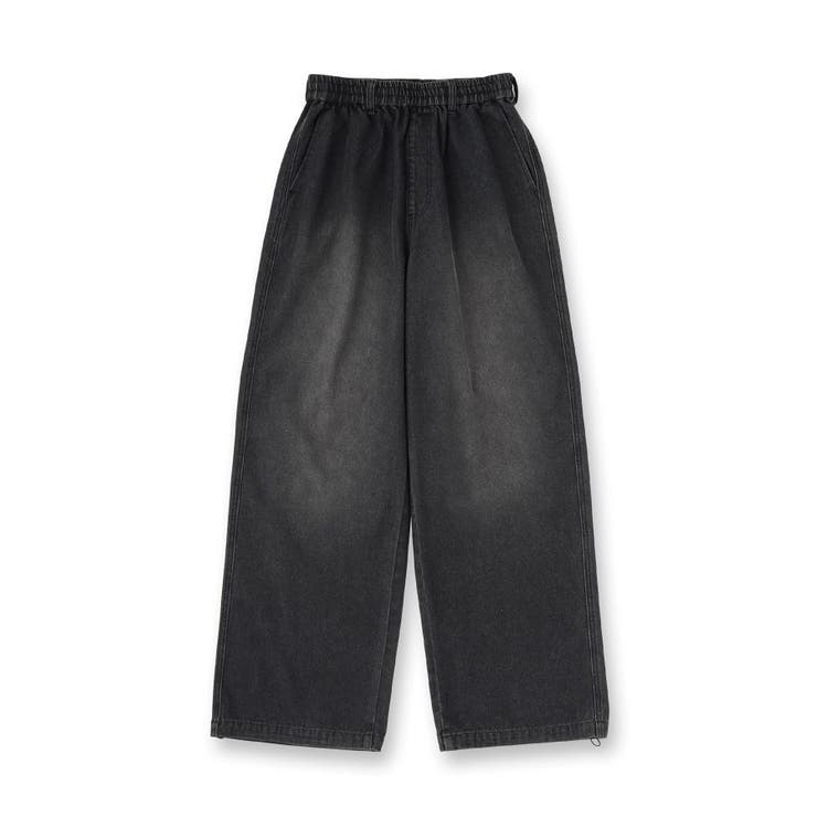 【上下2点セット】デニムブルゾン＋ワイドデニムパンツ | tk.TAKEO KIKUCHI | 詳細画像3 