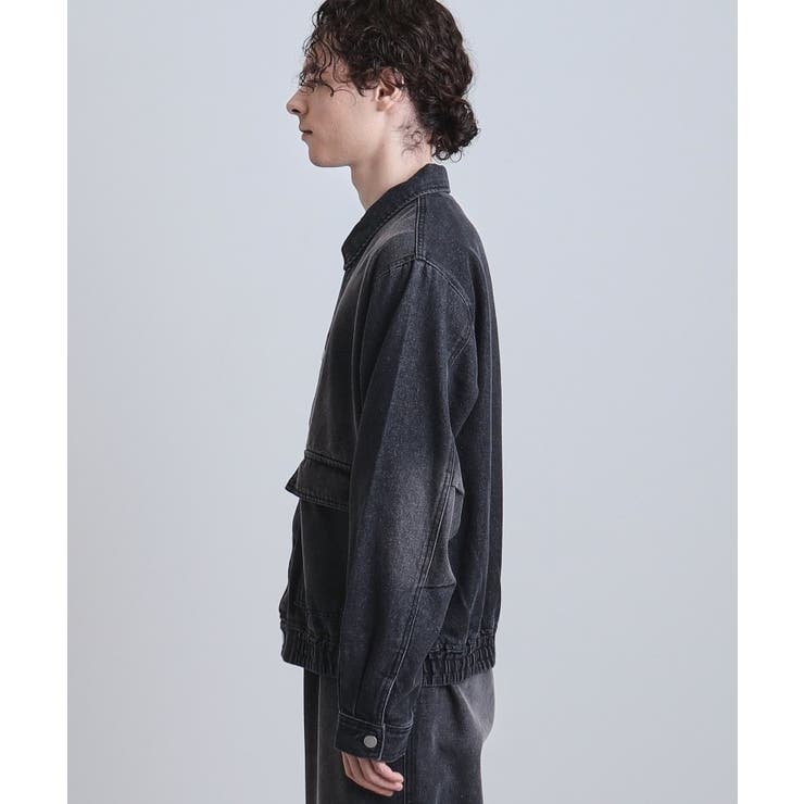 【上下2点セット】デニムブルゾン＋ワイドデニムパンツ | tk.TAKEO KIKUCHI | 詳細画像23 