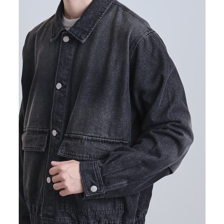 【上下2点セット】デニムブルゾン＋ワイドデニムパンツ | tk.TAKEO KIKUCHI | 詳細画像26 