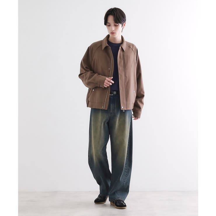 カーブシームフライトブルゾン | tk.TAKEO KIKUCHI | 詳細画像4 