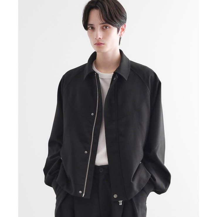 カーブシームフライトブルゾン | tk.TAKEO KIKUCHI | 詳細画像6 