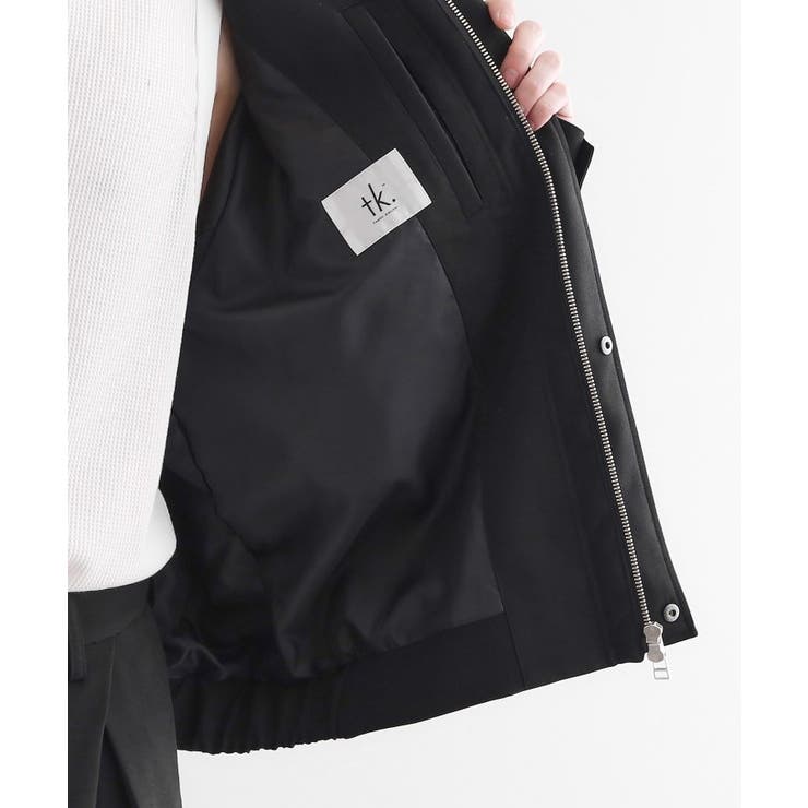 カーブシームフライトブルゾン | tk.TAKEO KIKUCHI | 詳細画像17 