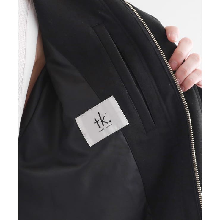 カーブシームフライトブルゾン | tk.TAKEO KIKUCHI | 詳細画像18 