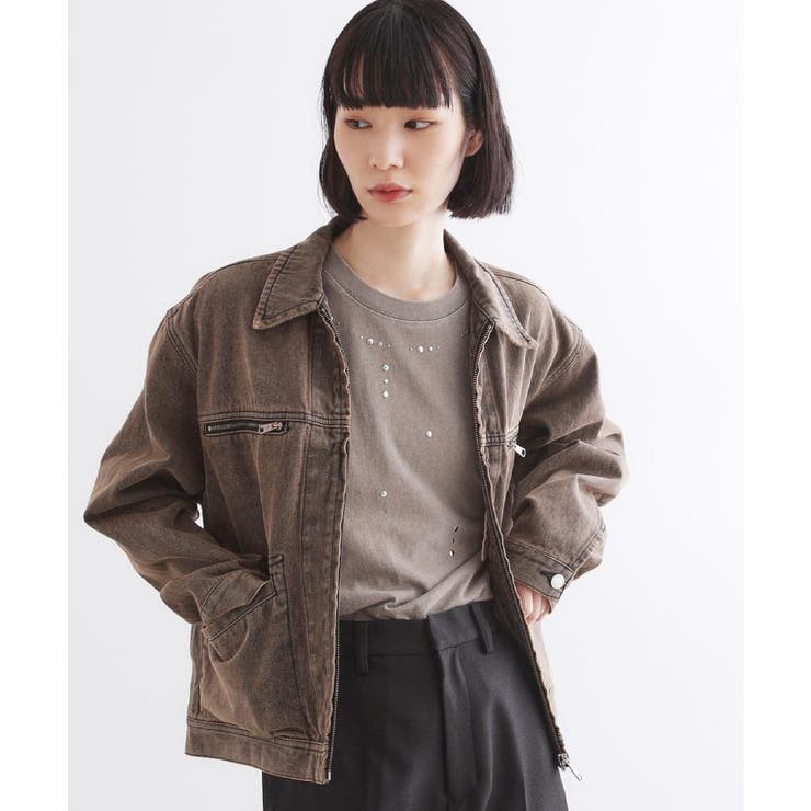 デニムブルゾン | tk.TAKEO KIKUCHI | 詳細画像6 