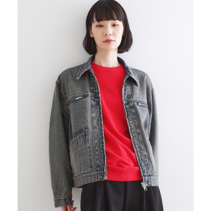 デニムブルゾン | tk.TAKEO KIKUCHI | 詳細画像12 