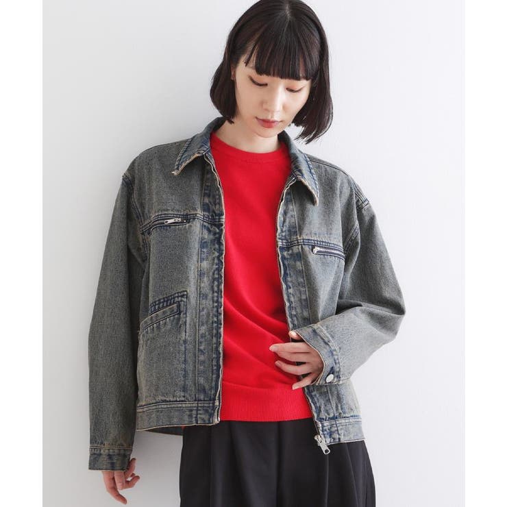 デニムブルゾン | tk.TAKEO KIKUCHI | 詳細画像13 