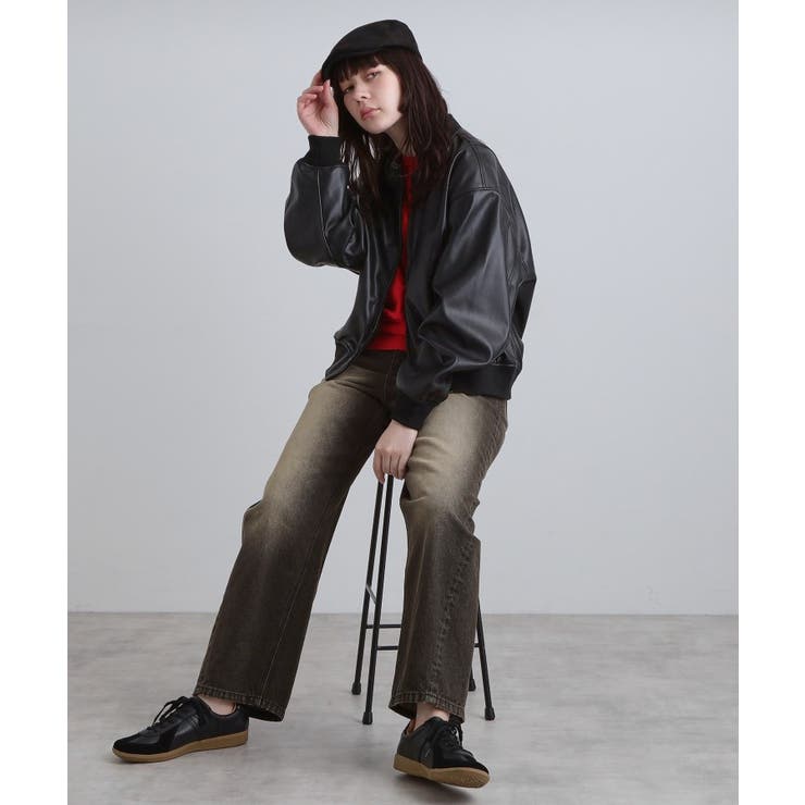 シンセティックレザー MA－1 | tk.TAKEO KIKUCHI | 詳細画像13 