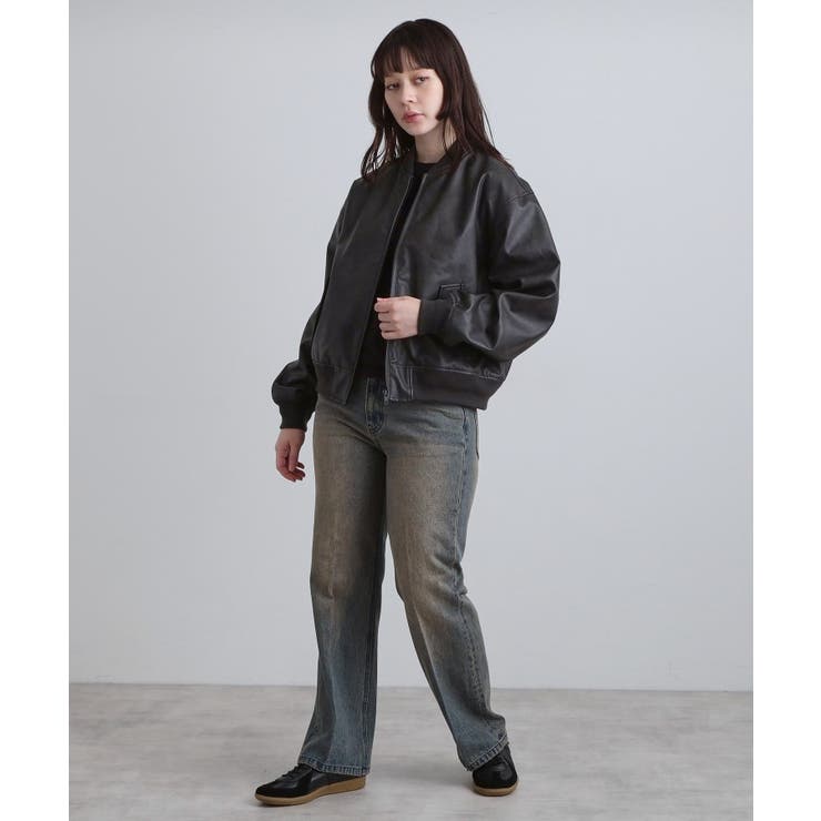 シンセティックレザー MA－1 | tk.TAKEO KIKUCHI | 詳細画像27 