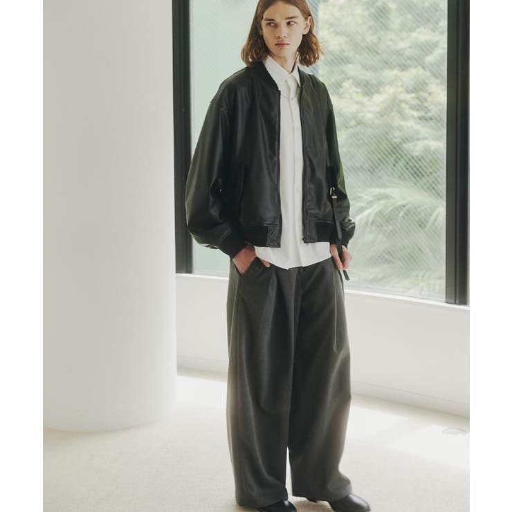 シンセティックレザー MA－1 | tk.TAKEO KIKUCHI | 詳細画像5 