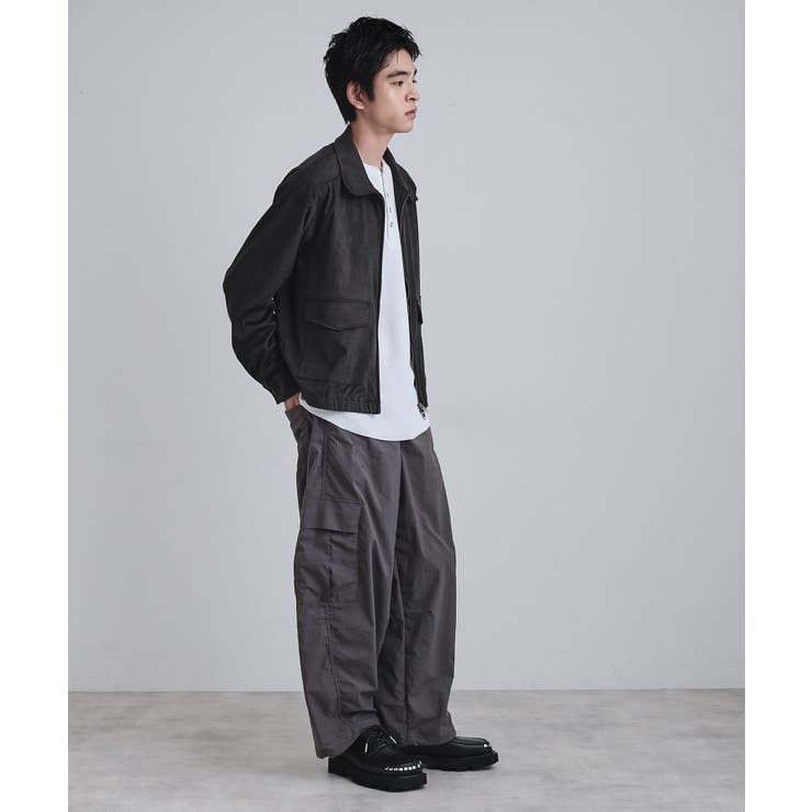 フェイクスエードシャツアウター | tk.TAKEO KIKUCHI | 詳細画像15 