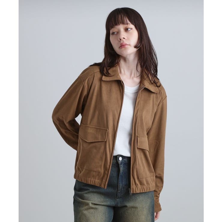 フェイクスエードシャツアウター | tk.TAKEO KIKUCHI | 詳細画像26 