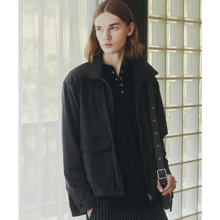 フェイクスエードシャツアウター | tk.TAKEO KIKUCHI | 詳細画像10 