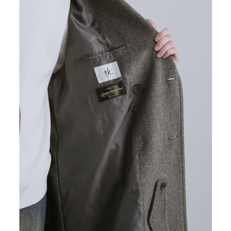 ダブルオーバーチェスターコート | tk.TAKEO KIKUCHI | 詳細画像30 