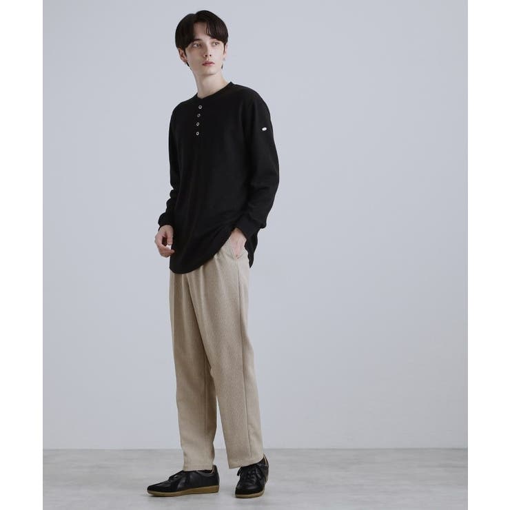 【セットアップ対応】テッククレープルーズテーパードパンツ | tk.TAKEO KIKUCHI | 詳細画像8 