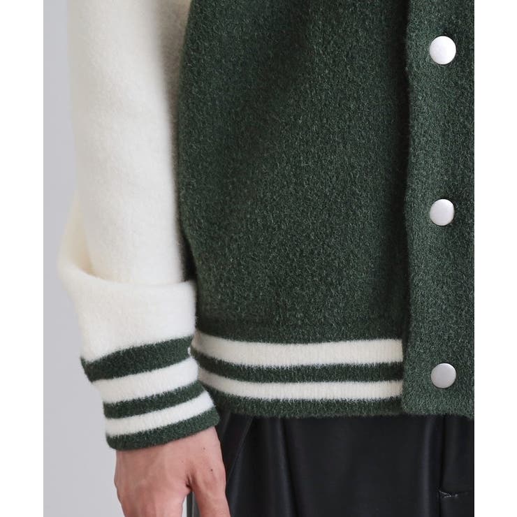 ダブルジャカードニットスタジャン | tk.TAKEO KIKUCHI | 詳細画像16 