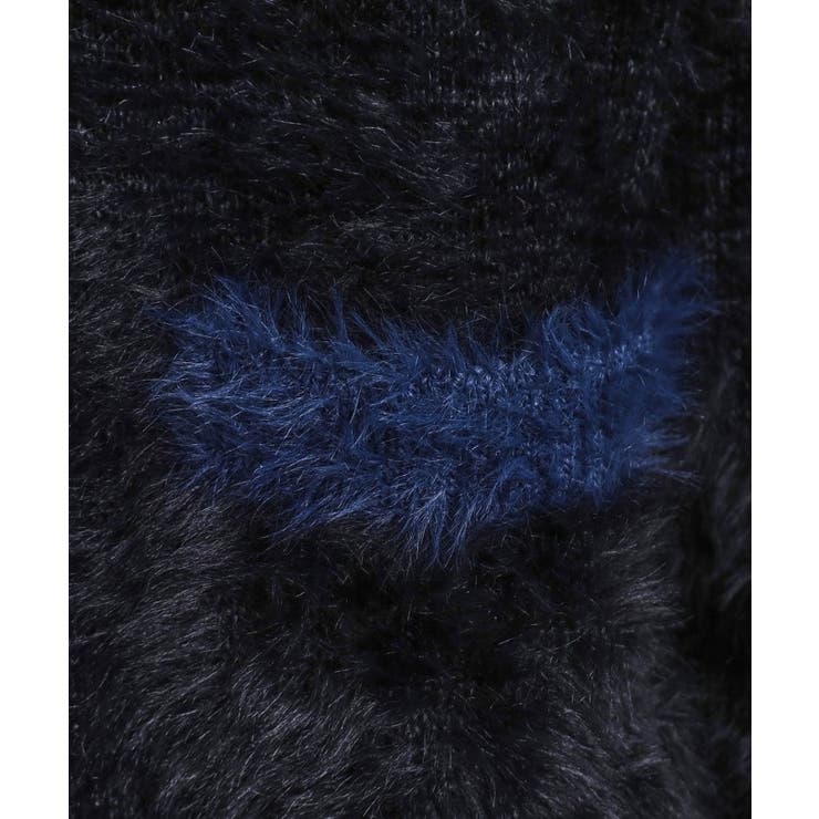 バイカラーフェザーニットカーディガン | tk.TAKEO KIKUCHI | 詳細画像17 