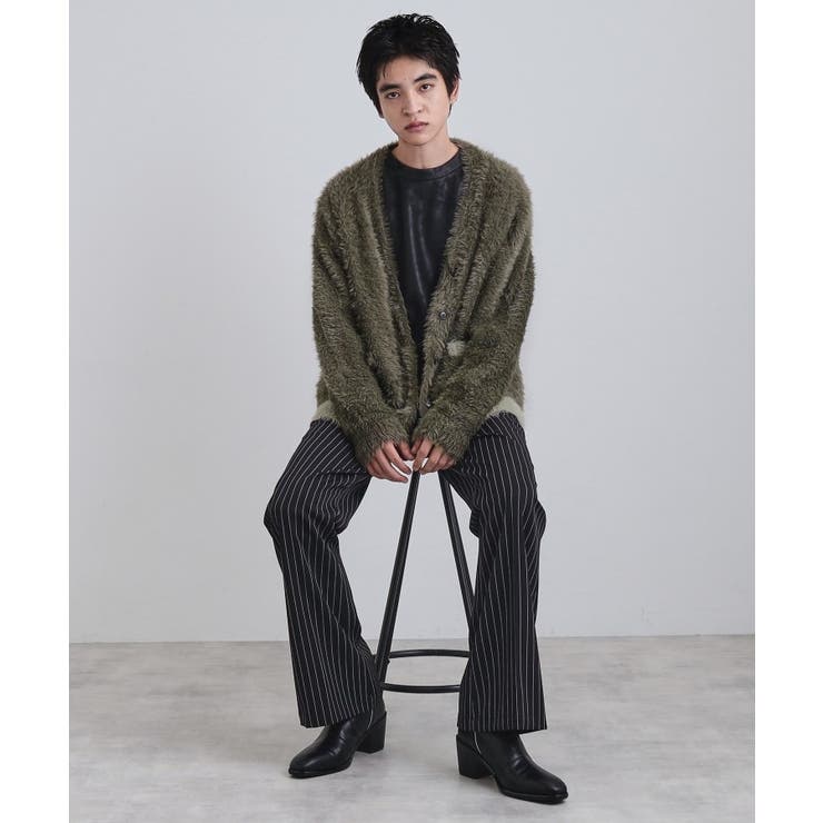 バイカラーフェザーニットカーディガン | tk.TAKEO KIKUCHI | 詳細画像19 