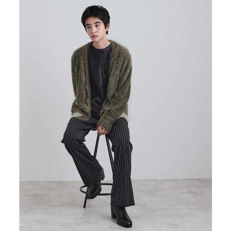 バイカラーフェザーニットカーディガン | tk.TAKEO KIKUCHI | 詳細画像20 