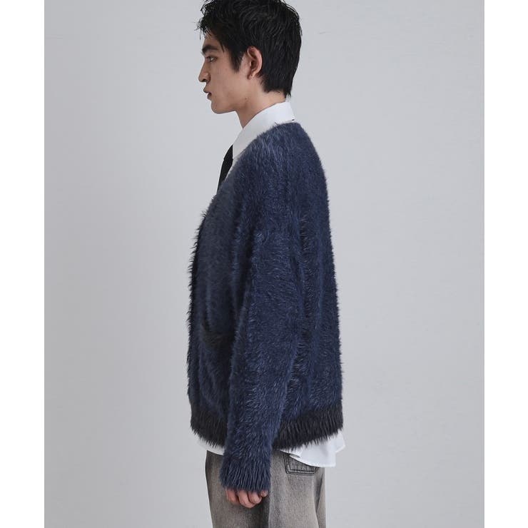 バイカラーフェザーニットカーディガン | tk.TAKEO KIKUCHI | 詳細画像33 