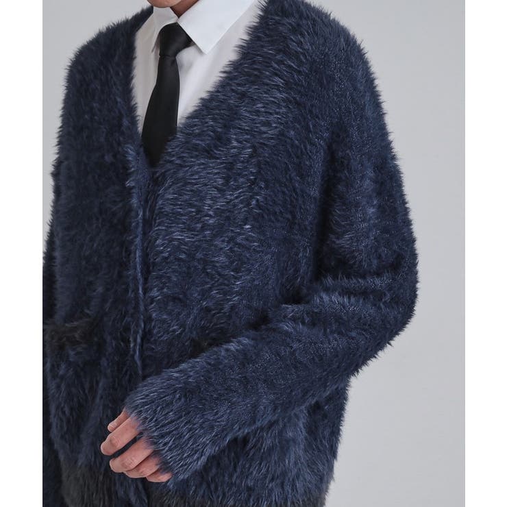 バイカラーフェザーニットカーディガン | tk.TAKEO KIKUCHI | 詳細画像36 