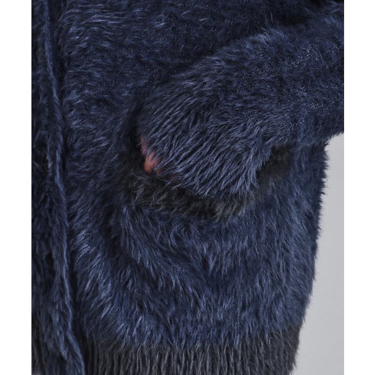 バイカラーフェザーニットカーディガン | tk.TAKEO KIKUCHI | 詳細画像37 