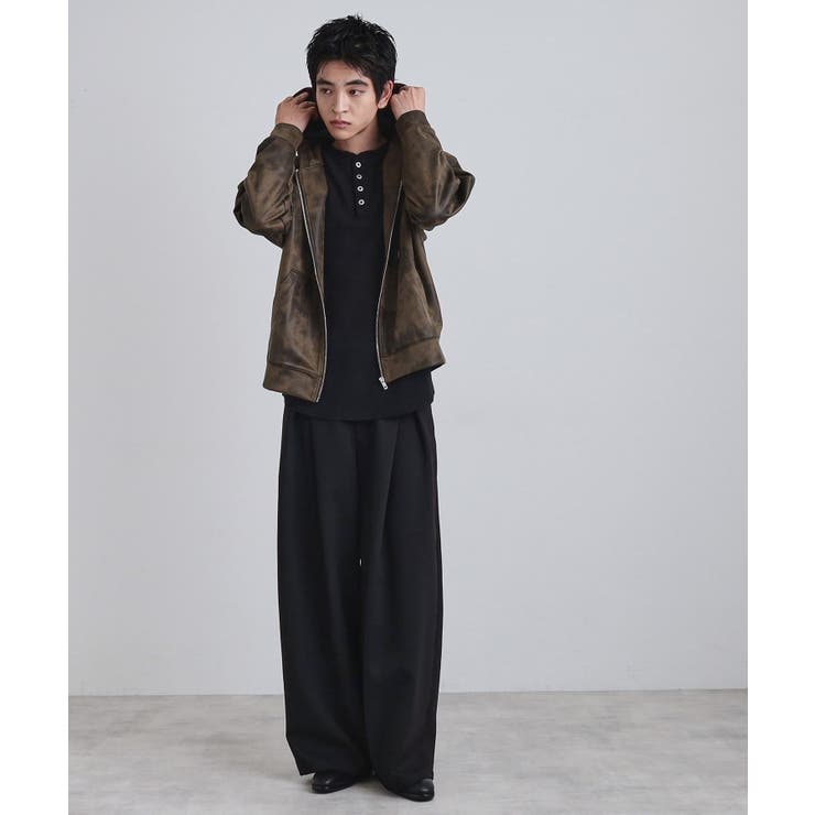 ヴィンテージライクプリント ジップパーカー | tk.TAKEO KIKUCHI | 詳細画像34 