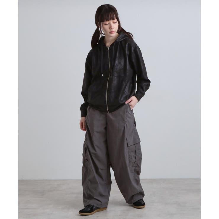 ヴィンテージライクプリント ジップパーカー | tk.TAKEO KIKUCHI | 詳細画像26 