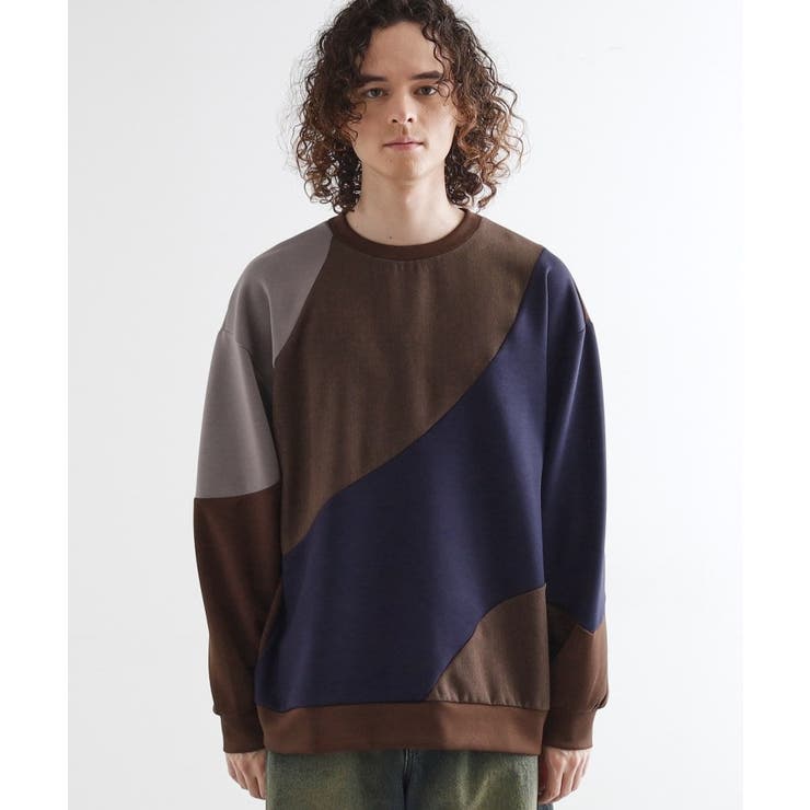 ヘリンボーンカーブスイッチカットソー | tk.TAKEO KIKUCHI | 詳細画像14 