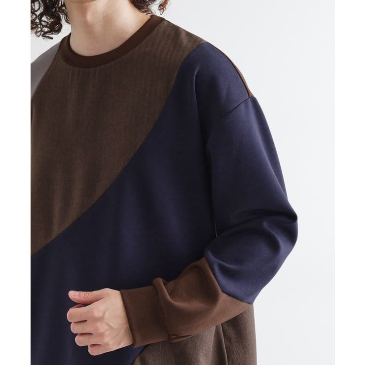 ヘリンボーンカーブスイッチカットソー | tk.TAKEO KIKUCHI | 詳細画像18 