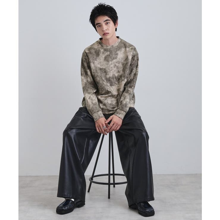 ヴィンテージライクプリント クルーネックカットソー | tk.TAKEO KIKUCHI | 詳細画像4 