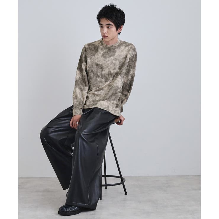 ヴィンテージライクプリント クルーネックカットソー | tk.TAKEO KIKUCHI | 詳細画像5 