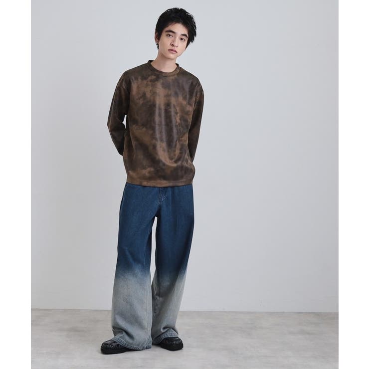 ヴィンテージライクプリント クルーネックカットソー | tk.TAKEO KIKUCHI | 詳細画像35 